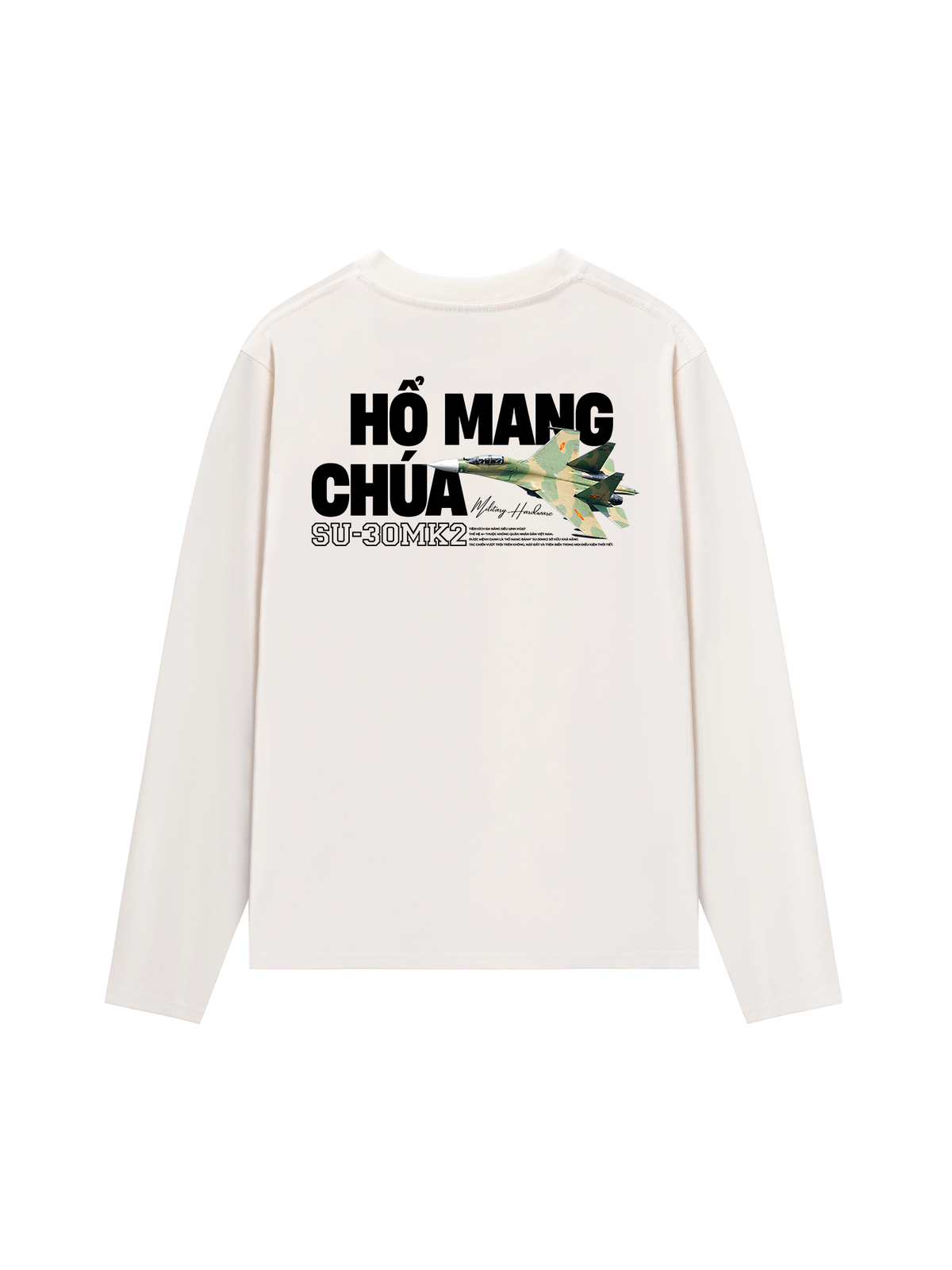 Áo Thun Dài Tay Hổ Mang Chúa Su-30MK2