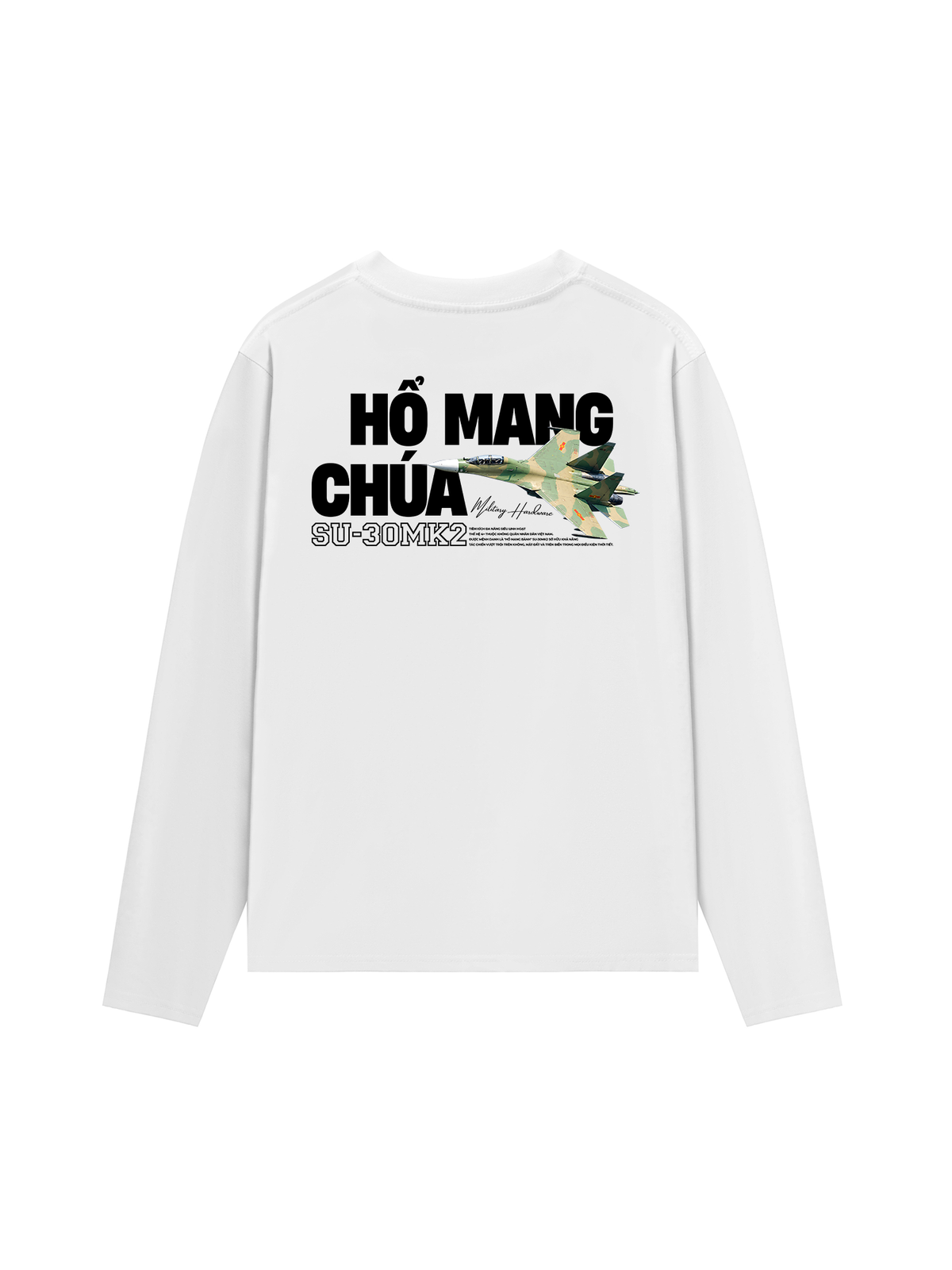 Áo Thun Dài Tay Hổ Mang Chúa Su-30MK2