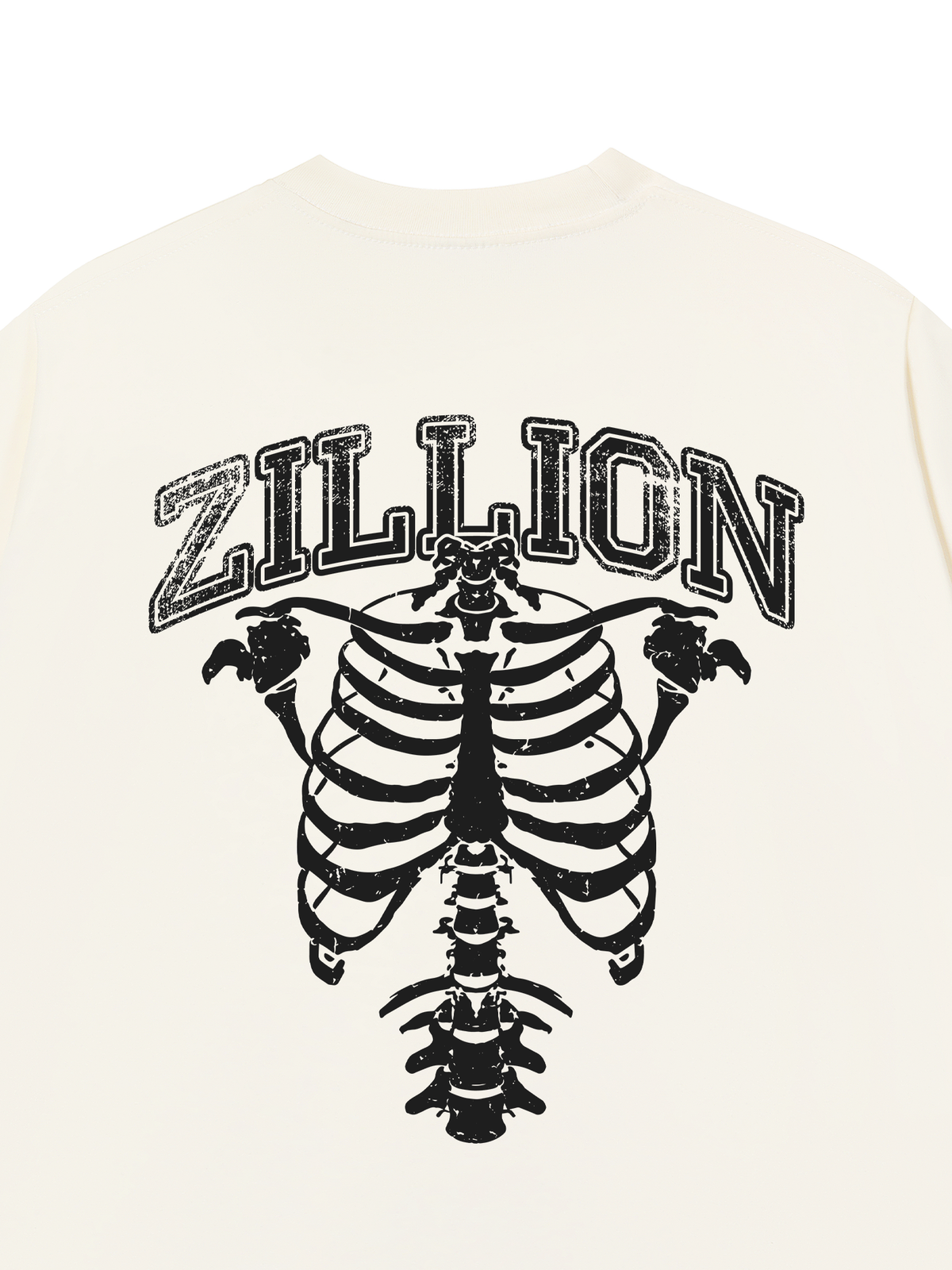 Áo Thun Relaxed Fit Body Bones Zillion
