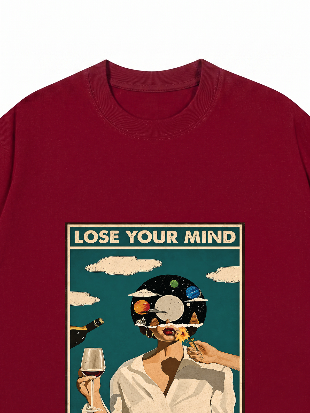 Áo Thun Relaxed Fit Lose Your Mind