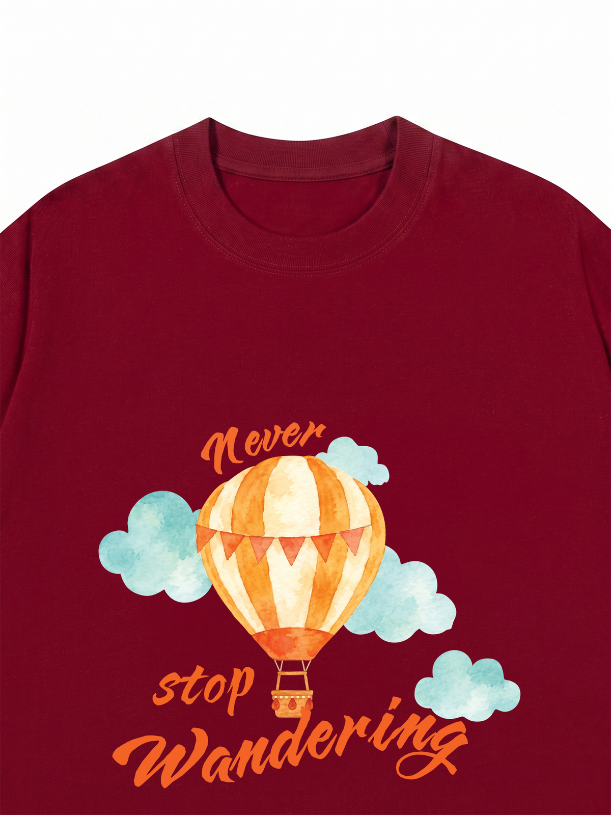 Áo Thun Relaxed Fit Never Stop Wandering