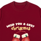 Áo Thun Relaxed Fit Wish You A Cozy Christmas