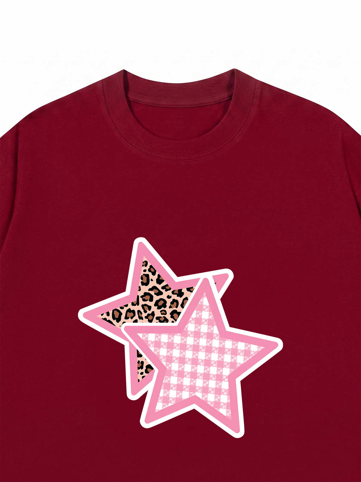 Áo Thun Relaxed Fit Leopard Star