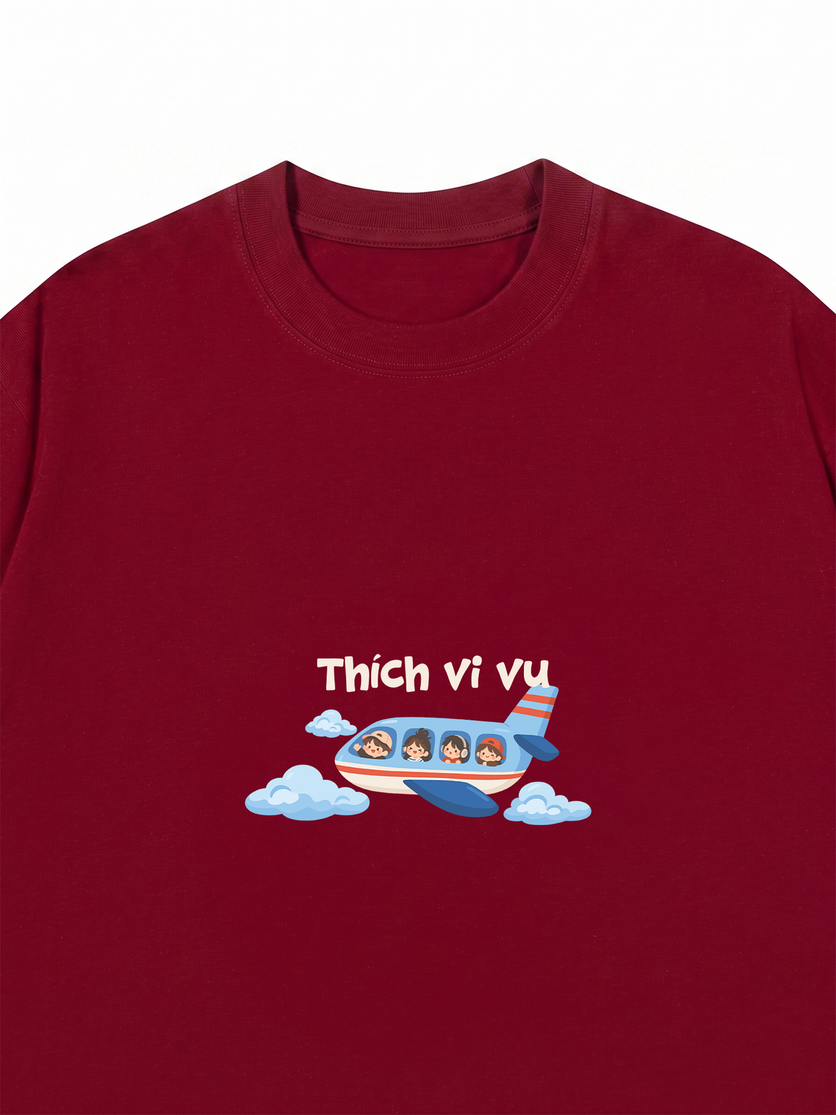 Áo Thun Relaxed Fit Thích Vi Vu