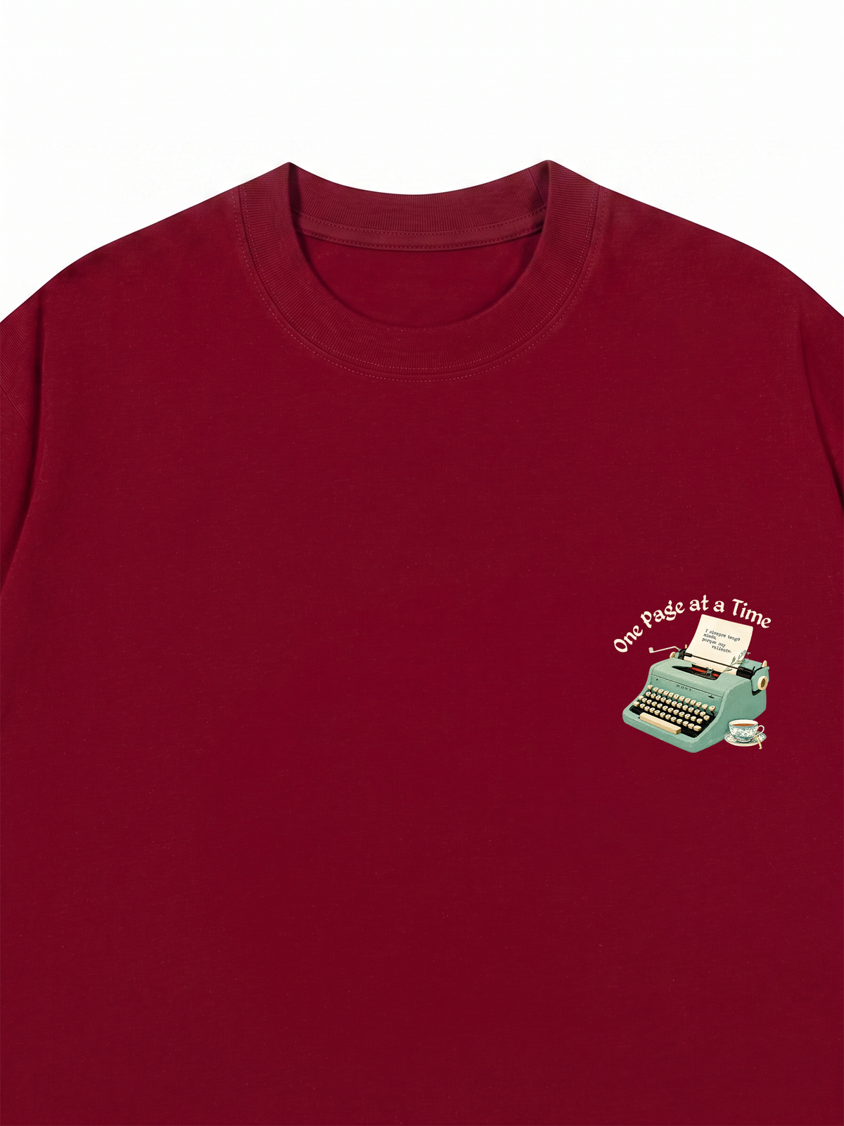 Áo Thun Relaxed Fit One Page At A Time