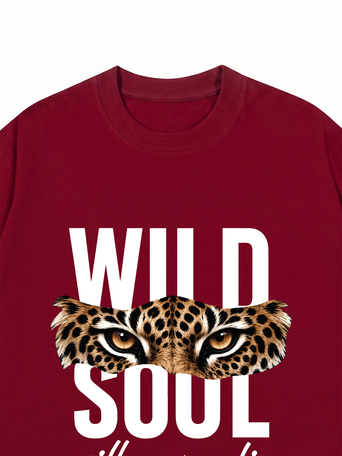 Áo Thun Relaxed Fit Wild Soul Will Never Die