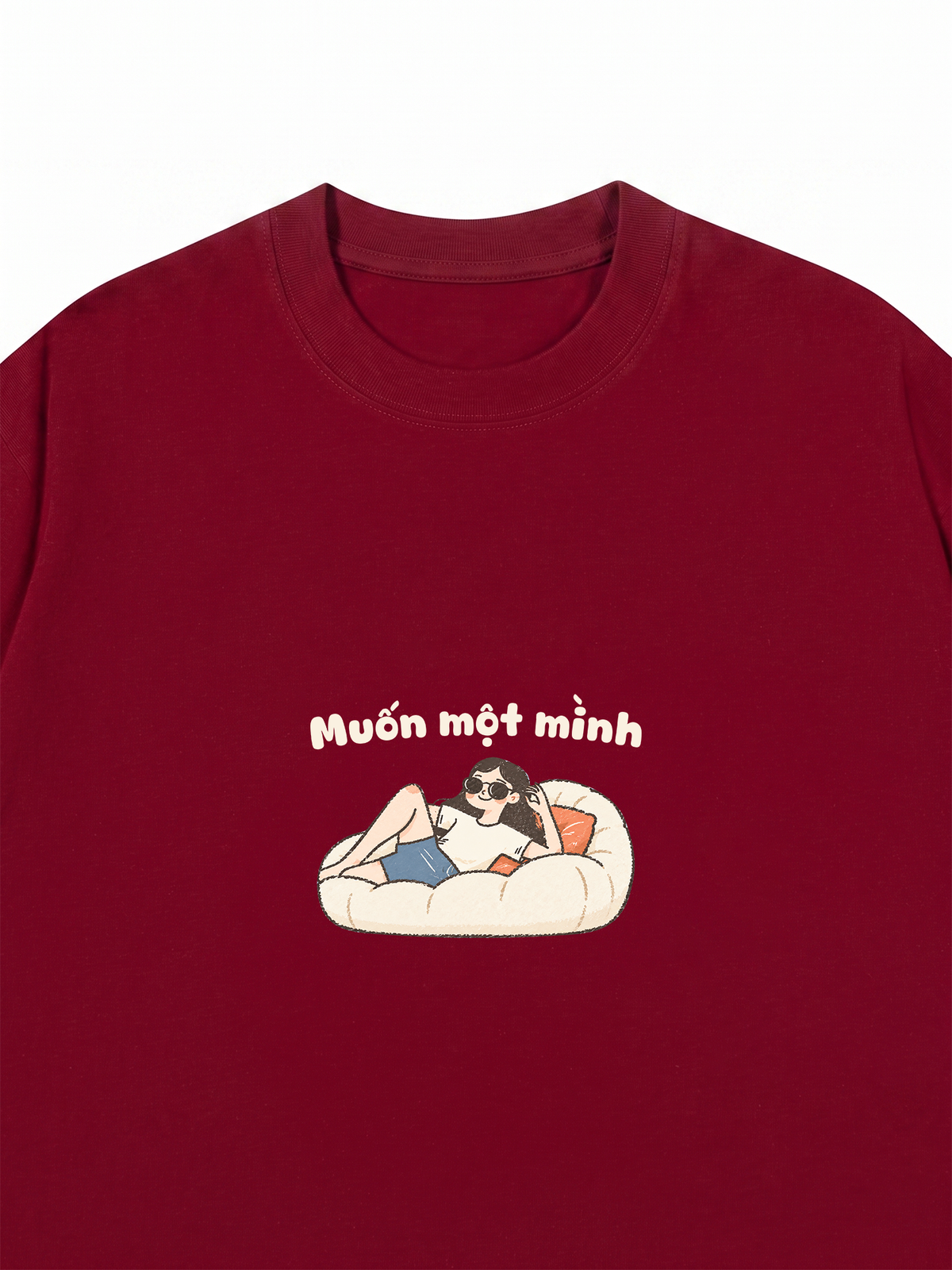 Áo Thun Relaxed Fit Muốn Một Mình