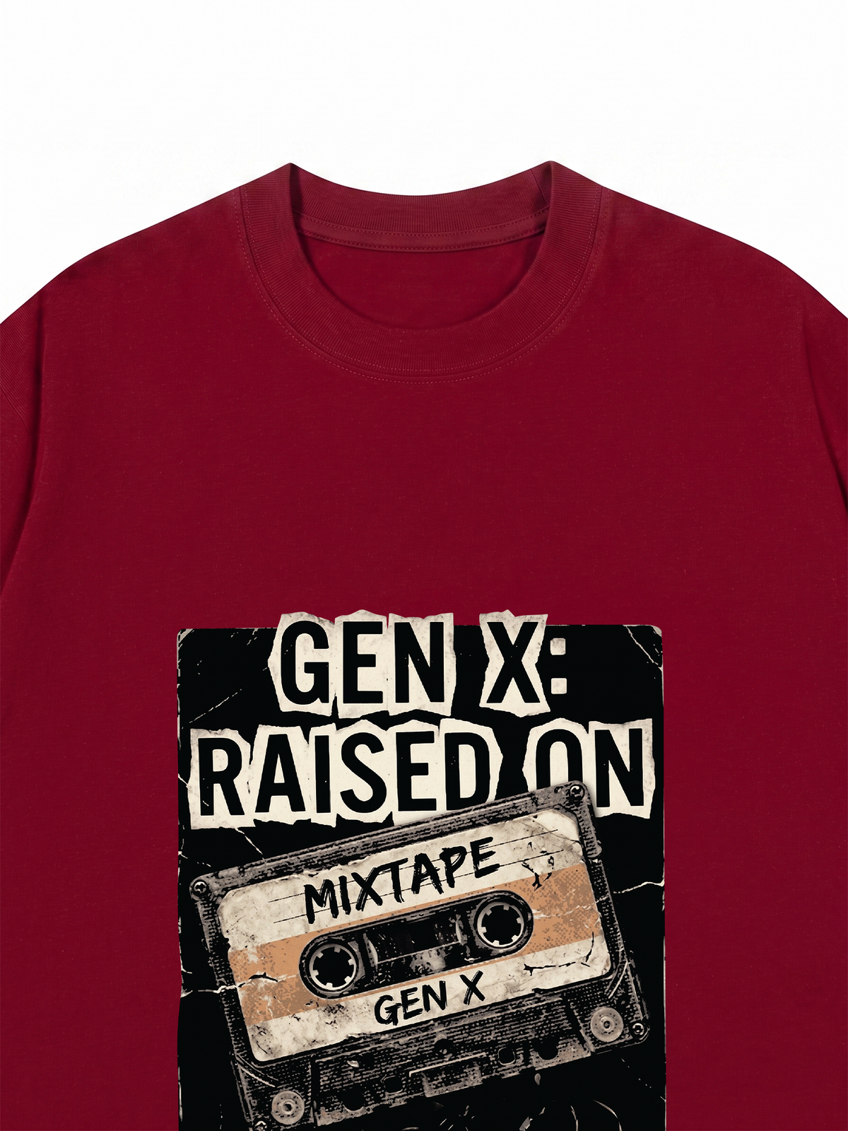 Áo Thun Relaxed Fit Gen X Raised On