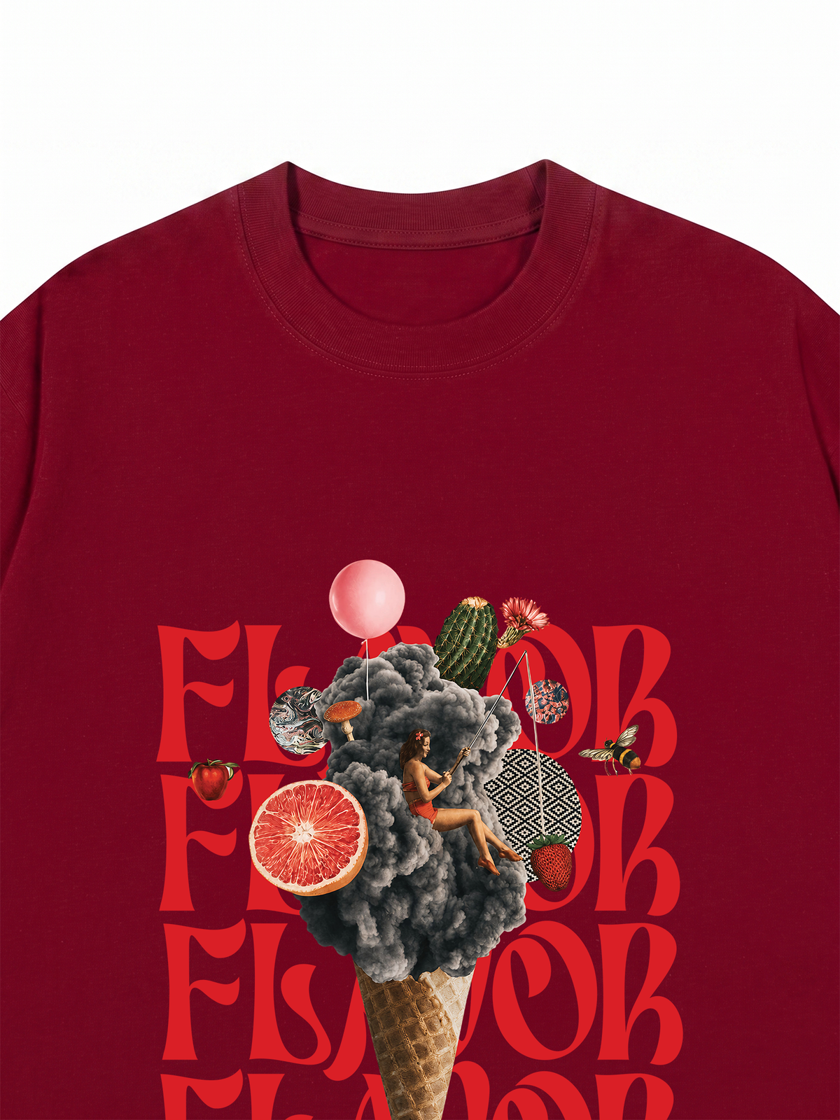 Áo Thun Relaxed Fit Flavor