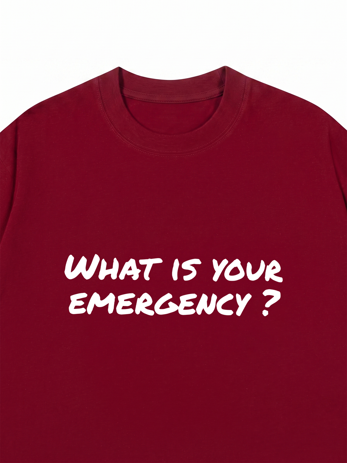 Áo Thun Relaxed Fit Car What Is Your Emergency