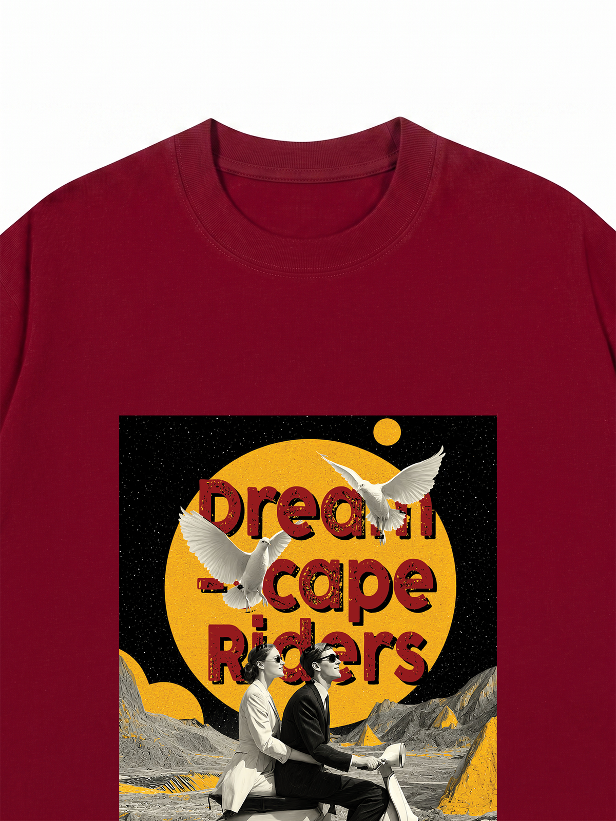 Áo Thun Relaxed Fit Dreamscape Rider