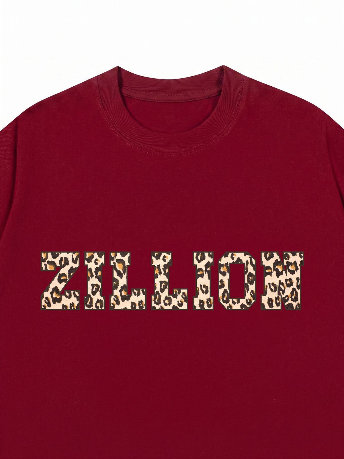 Áo Thun Relaxed Fit Zillion Leopard
