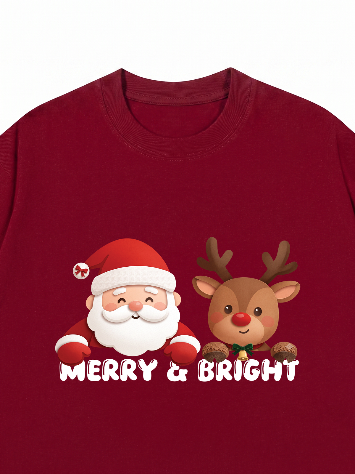 Áo Thun Relaxed Fit Merry & Bright