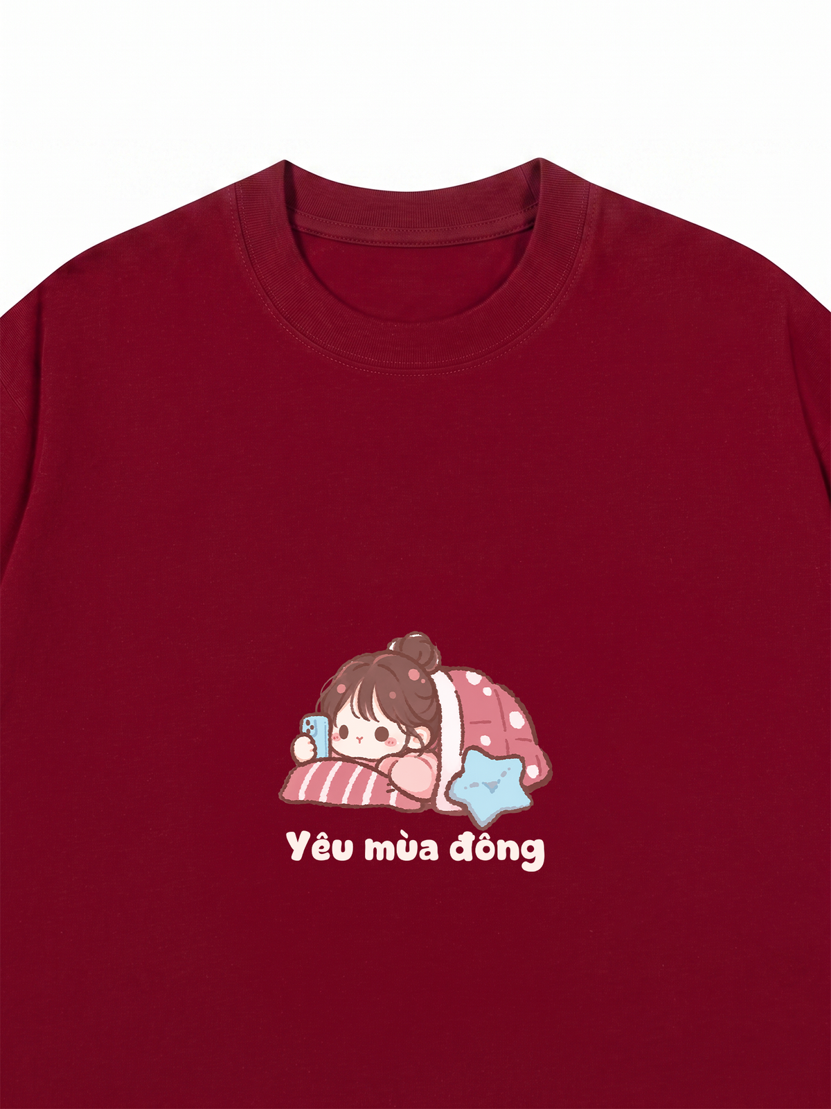 Áo Thun Relaxed Fit Yêu Mùa Đông