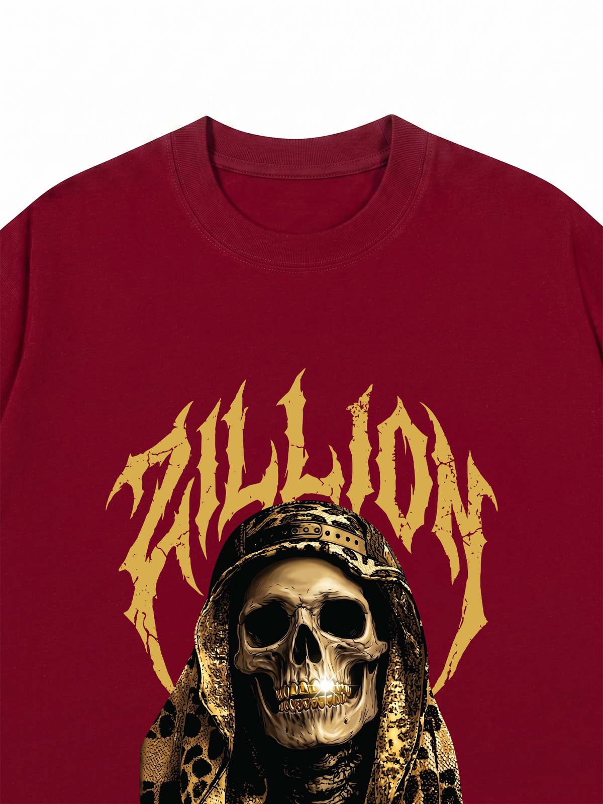 Áo Thun Relaxed Fit Golden Skull