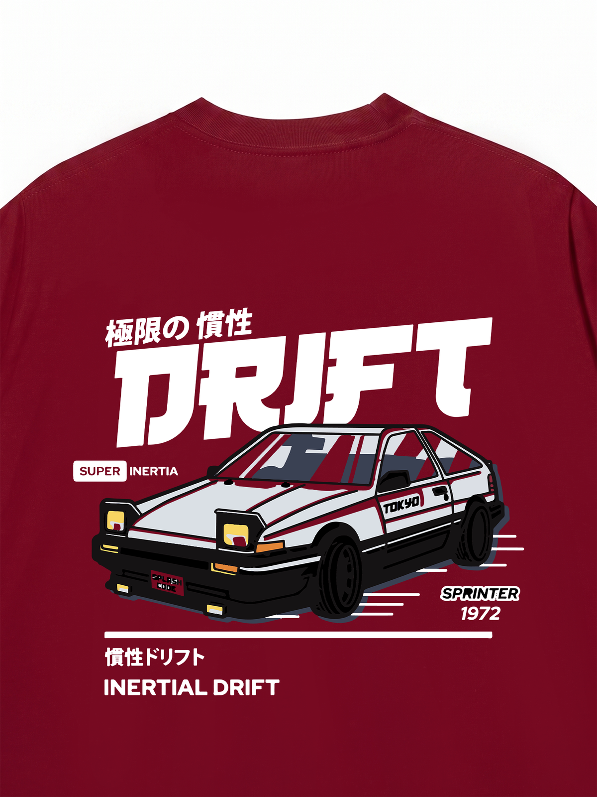 Áo Thun Relaxed Fit Car Drift