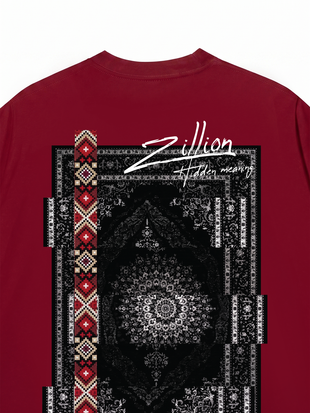 Áo Thun Relaxed Fit Zillion Black Rug