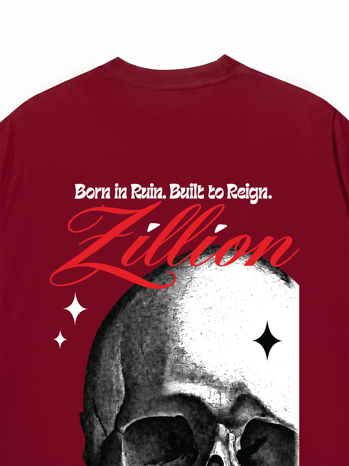 Áo Thun Relaxed Fit Skull Zillion