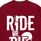 Áo Thun Relaxed Fit Skull Ride Or Die