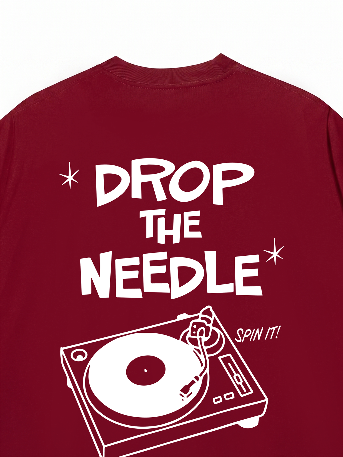 Áo Thun Relaxed Fit Drop The Needle