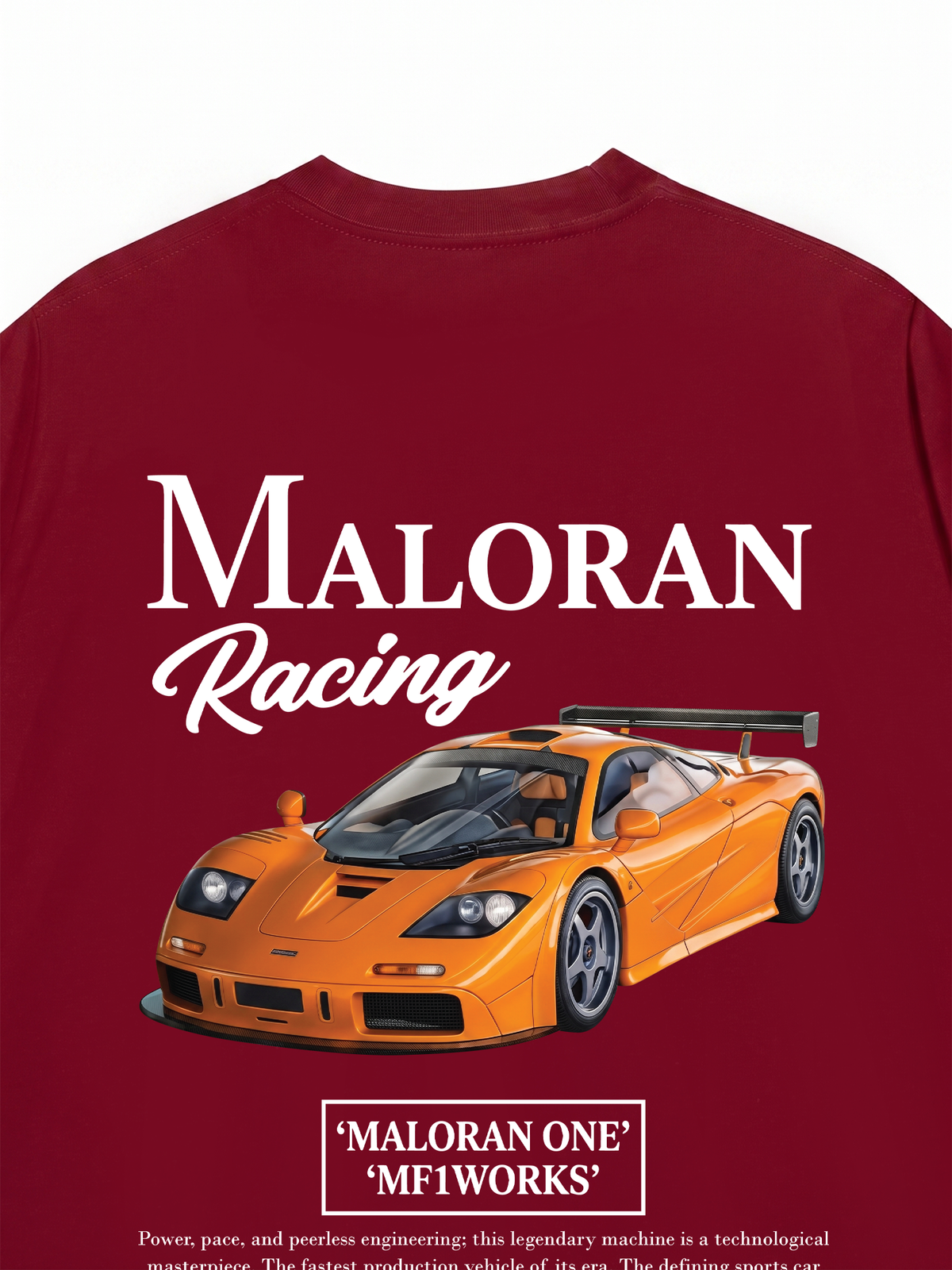 Áo Thun Relaxed Fit Car Maloran Racing