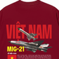 Áo Thun Relaxed Fit Việt Nam Mig-21