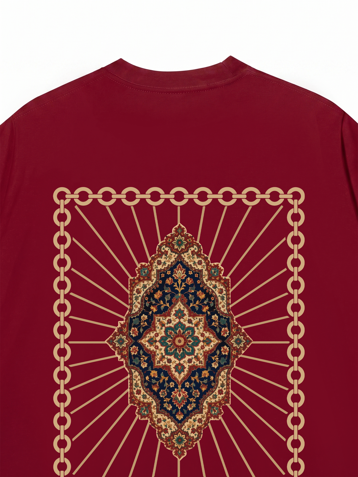 Áo Thun Relaxed Fit Persian Pattern