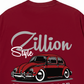 Áo Thun Relaxed Fit Zillion Style Grid & Garage