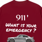 Áo Thun Relaxed Fit Car What Is Your Emergency