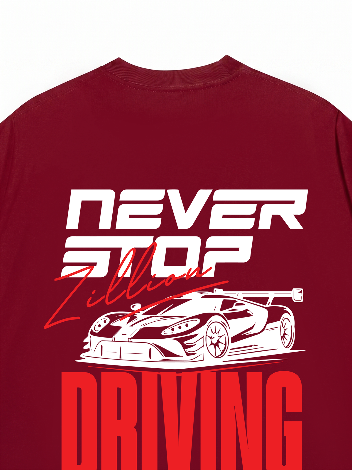Áo Thun Relaxed Fit Never Stop Driving