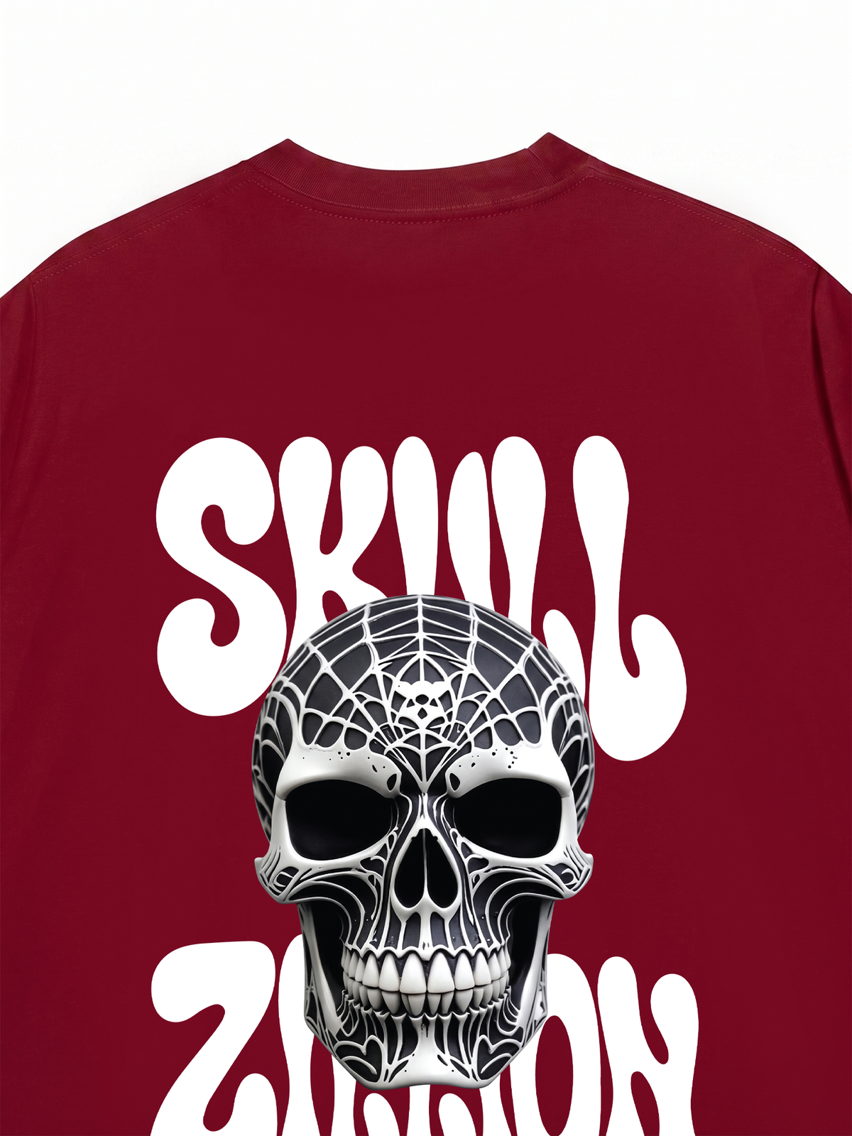 Áo Thun Relaxed Fit Spider Skull