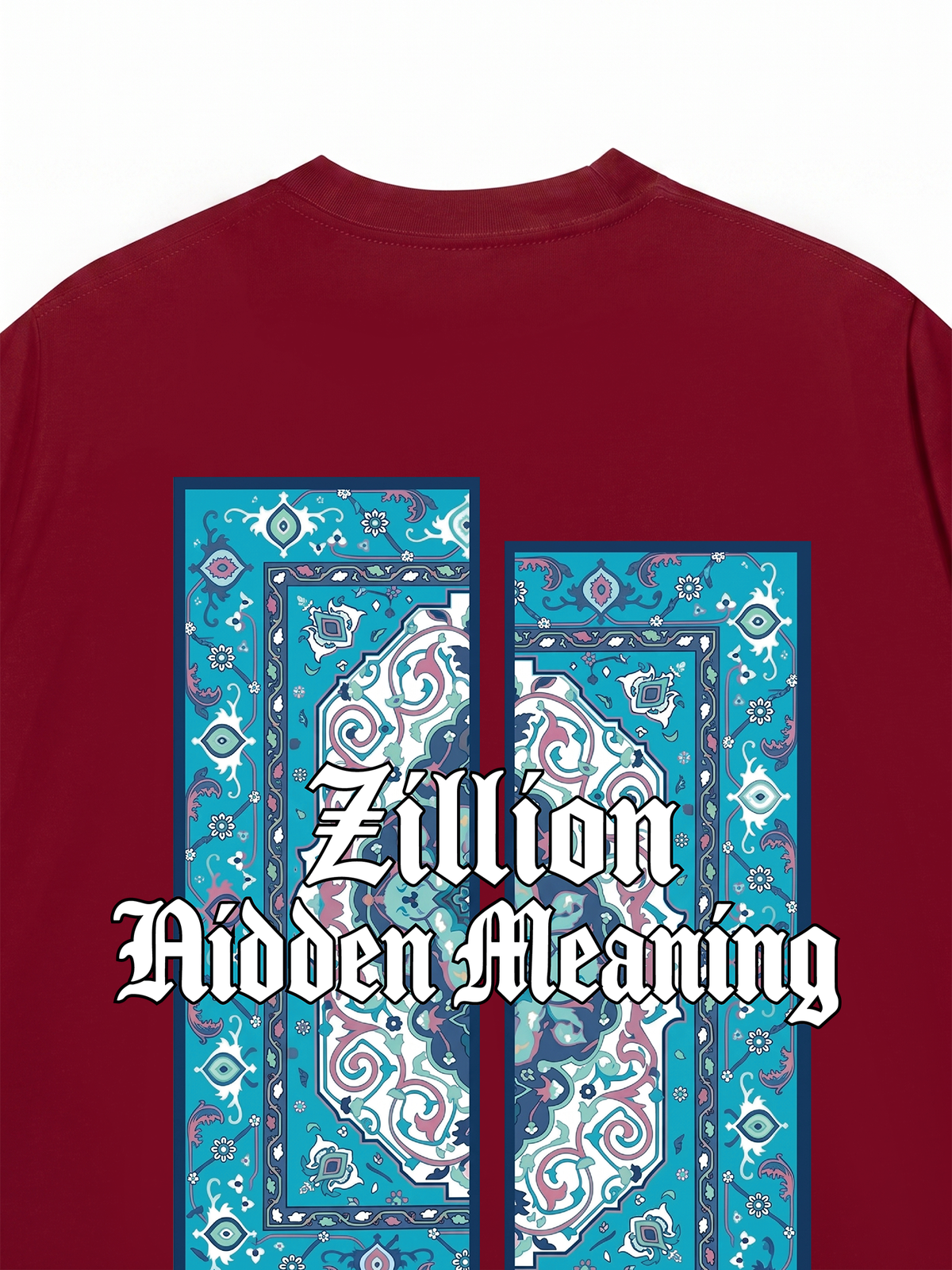 Áo Thun Relaxed Fit Zillion Blue Rug