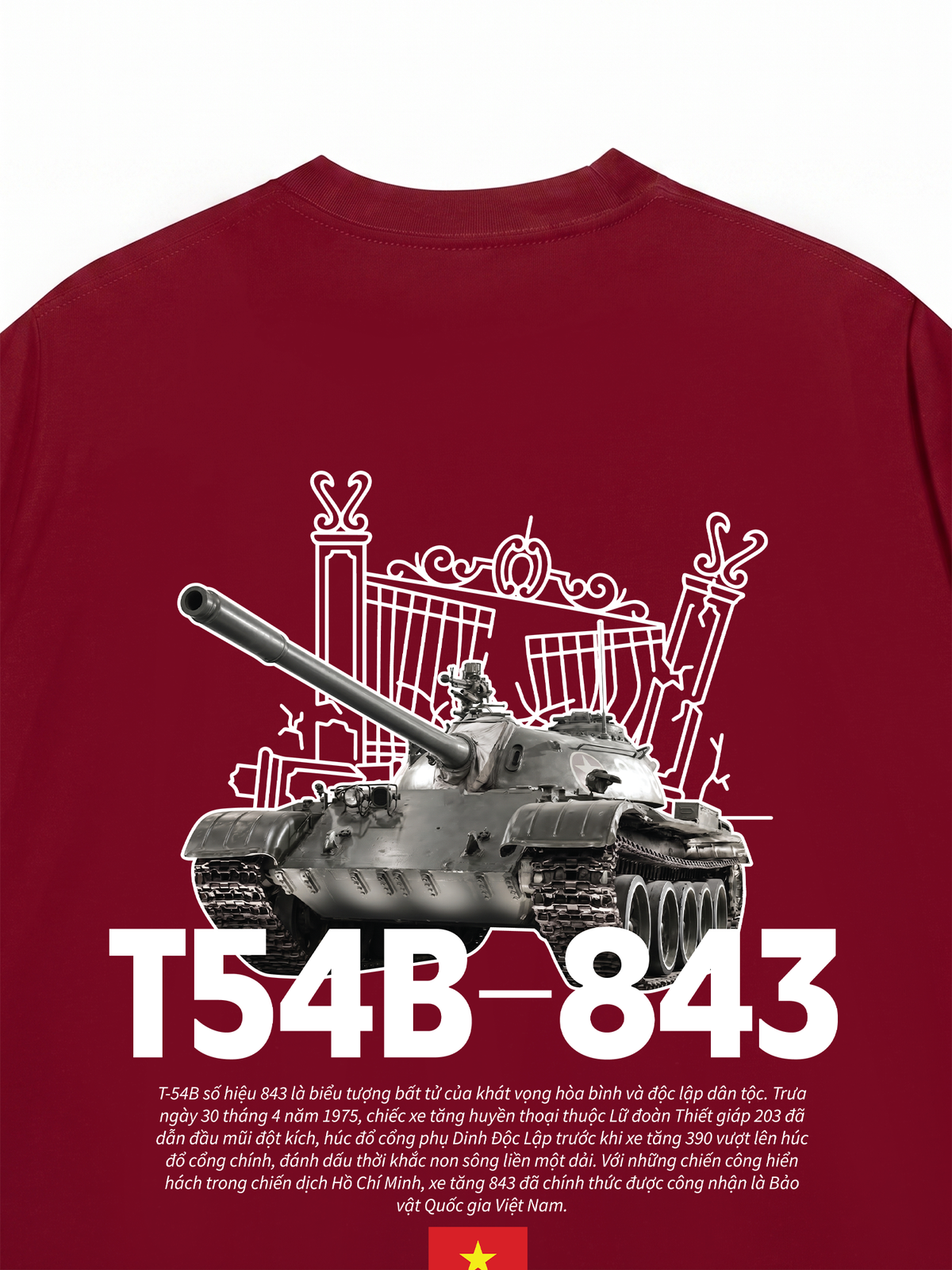 Áo Thun Relaxed Fit Việt Nam T54B-843