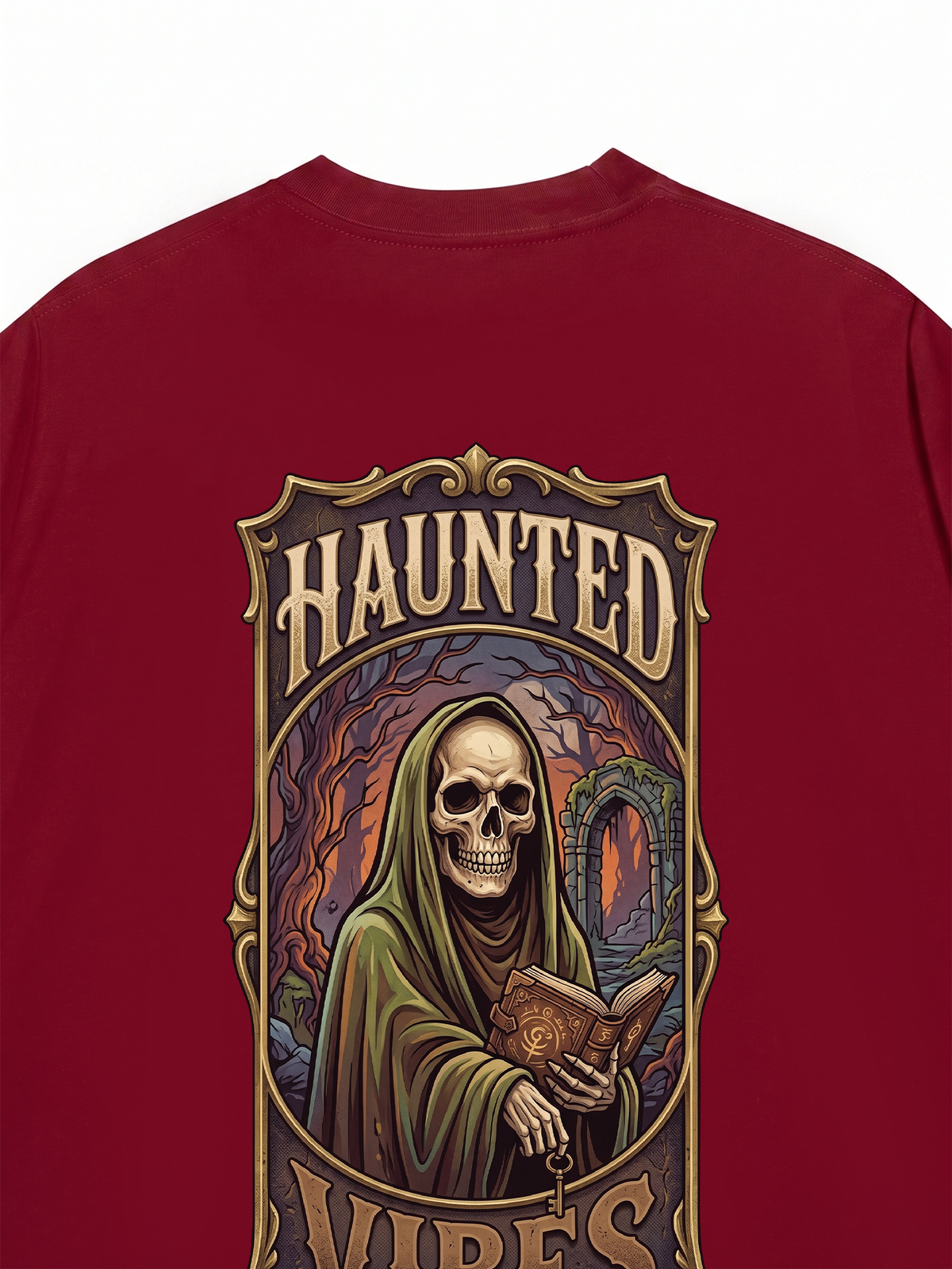 Áo Thun Relaxed Fit Haunted Vibe