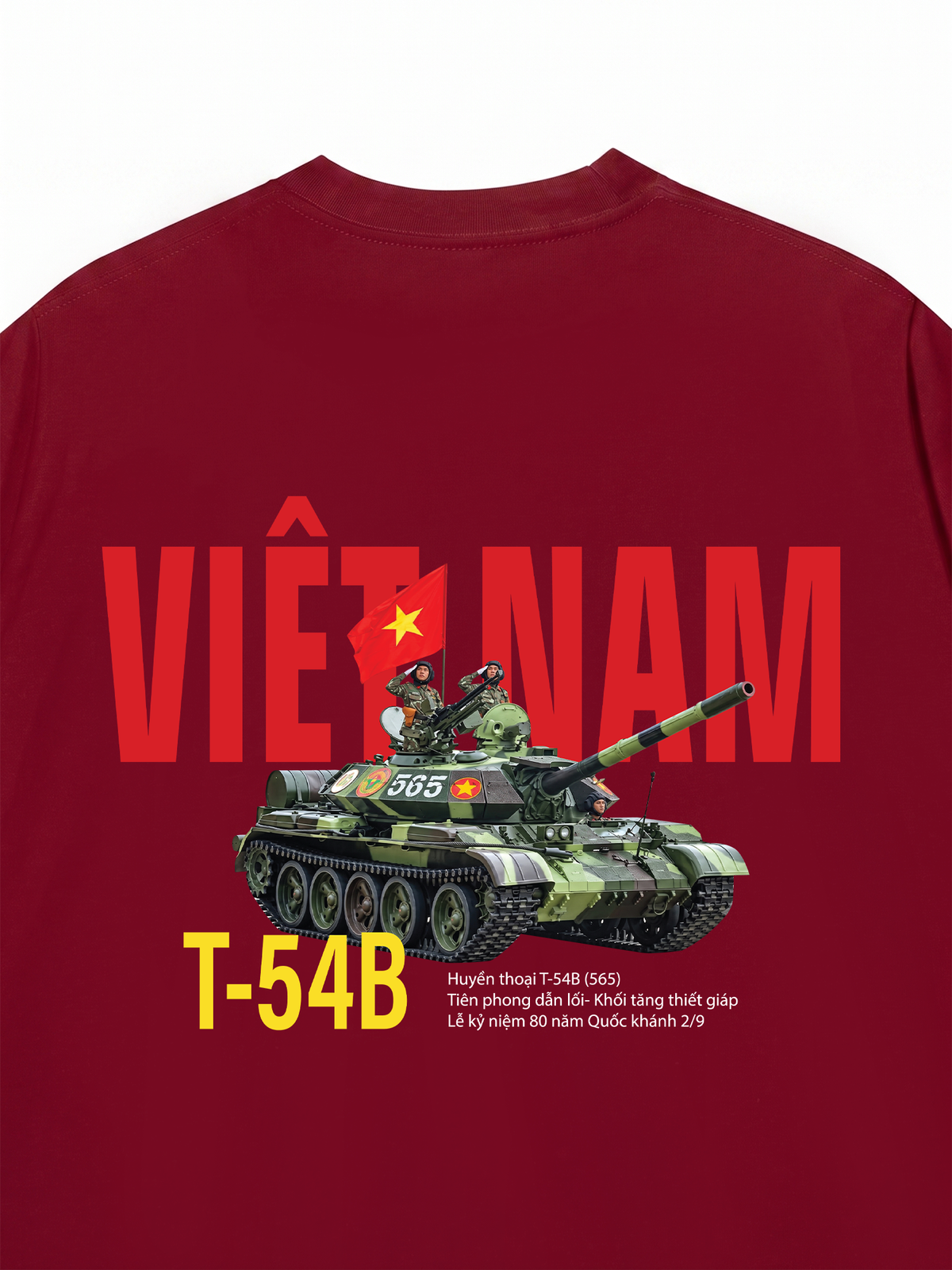 Áo Thun Relaxed Fit Việt Nam T-54B