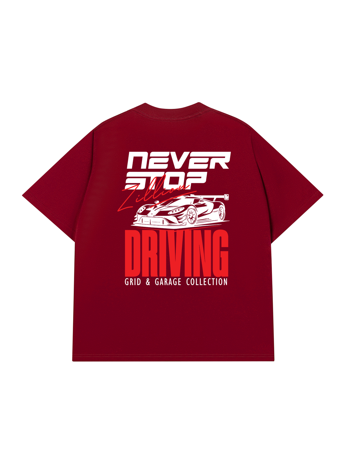 Áo Thun Relaxed Fit Never Stop Driving