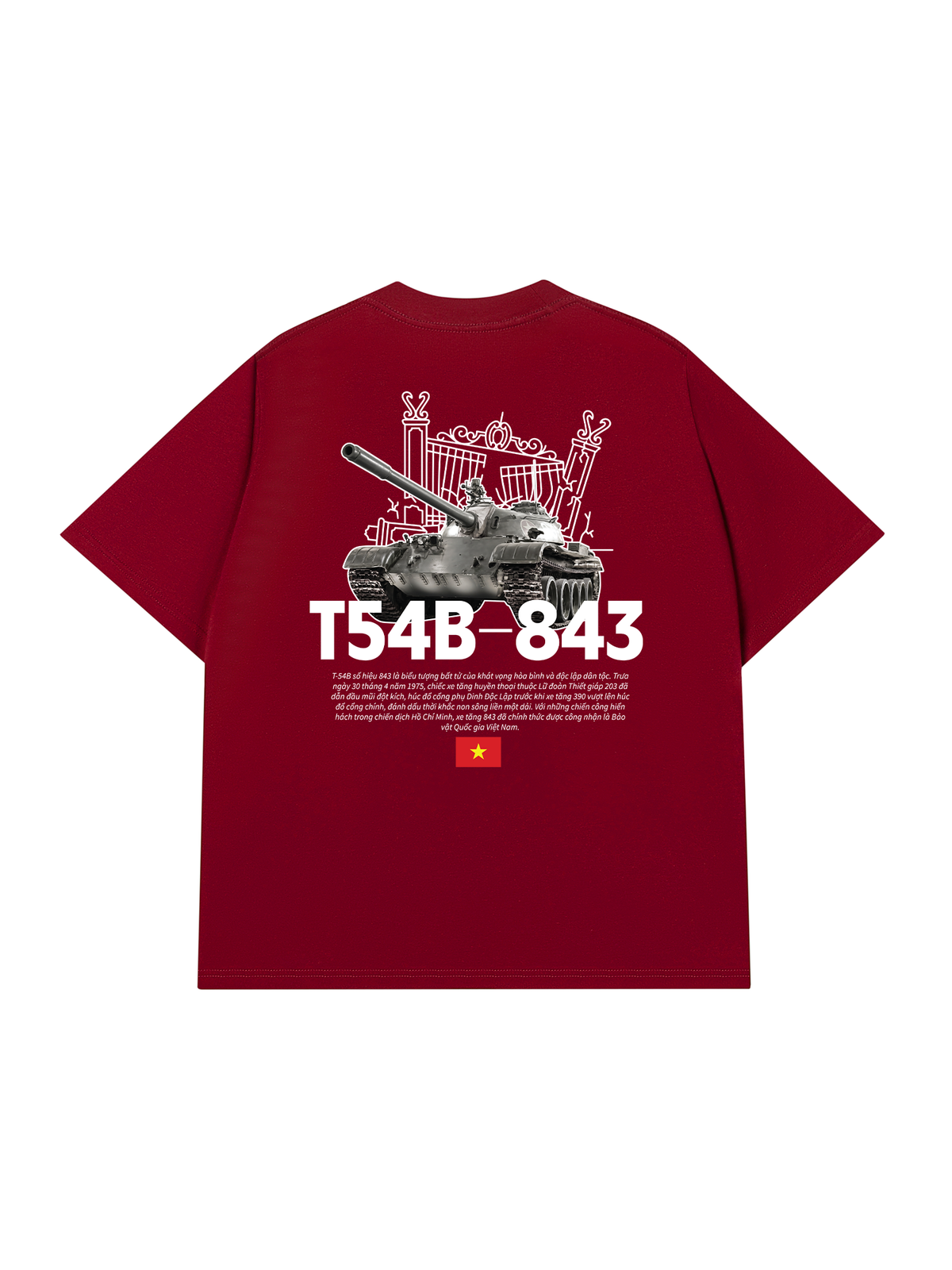 Áo Thun Relaxed Fit Việt Nam T54B-843