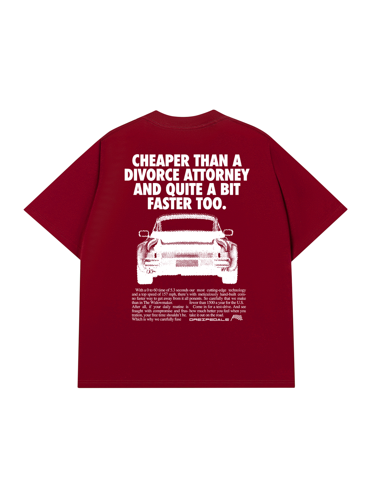 Áo Thun Relaxed Fit Car Drei Pedale