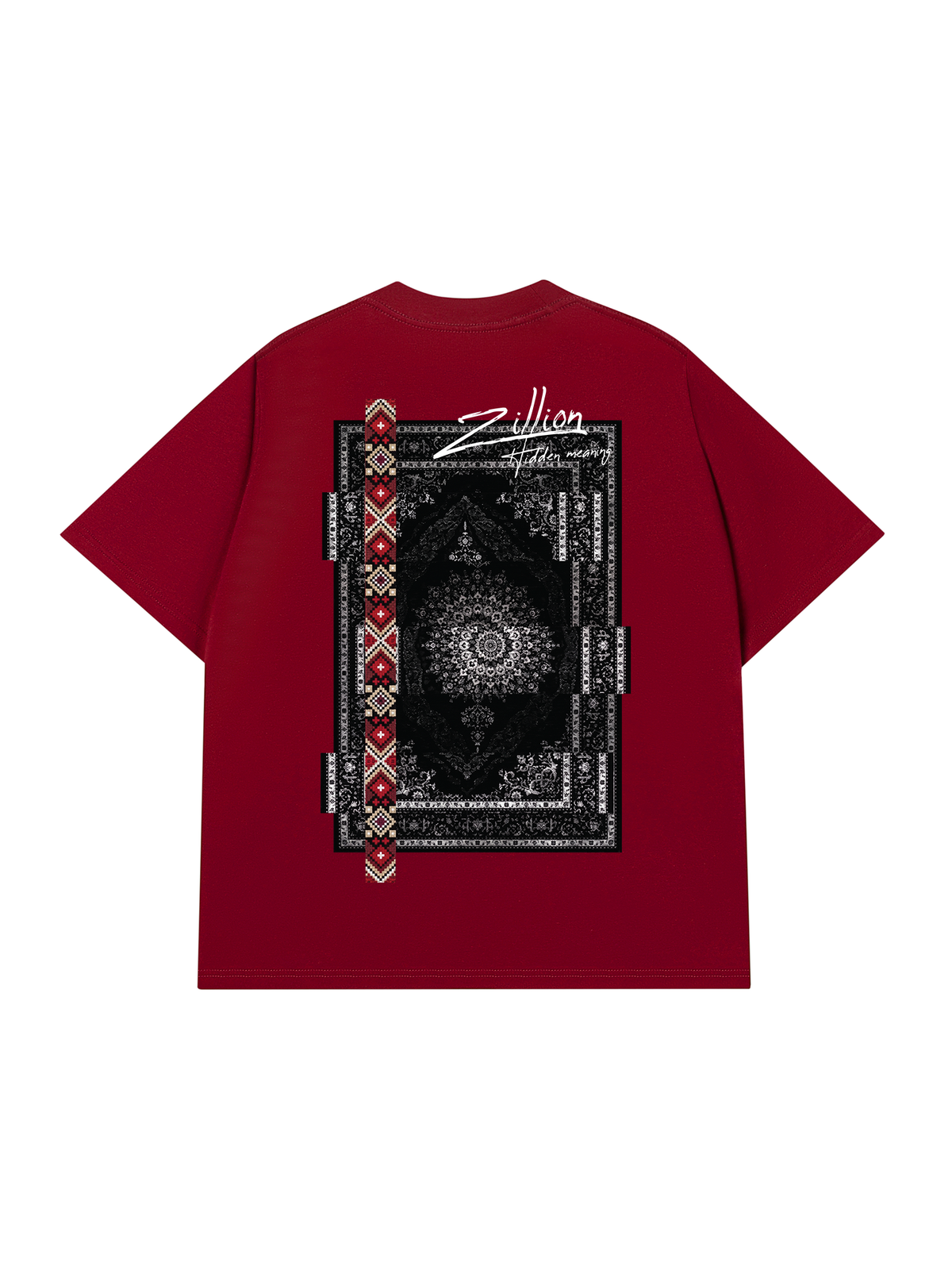 Áo Thun Relaxed Fit Zillion Black Rug