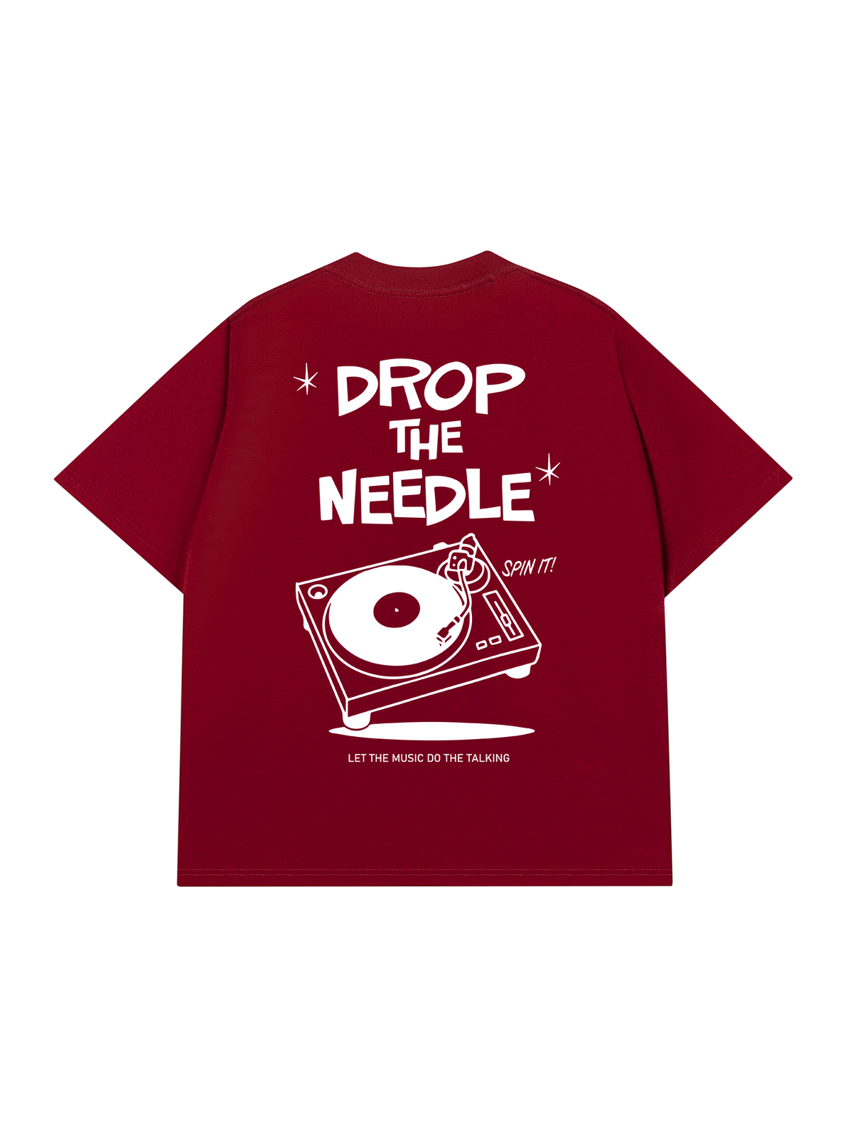Áo Thun Relaxed Fit Drop The Needle