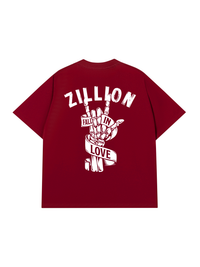 Áo Thun Relaxed Fit Skull Fall In Love