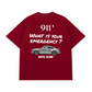 Áo Thun Relaxed Fit Car What Is Your Emergency