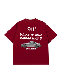 Áo Thun Relaxed Fit Car What Is Your Emergency