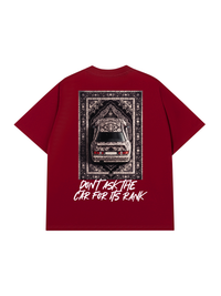 Áo Thun Relaxed Fit Don't Ask The Car For Its Rank