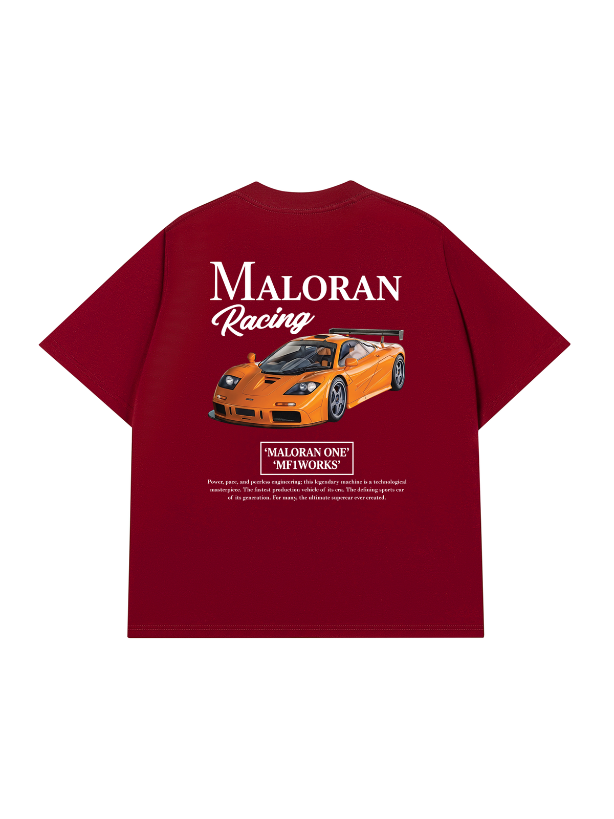 Áo Thun Relaxed Fit Car Maloran Racing