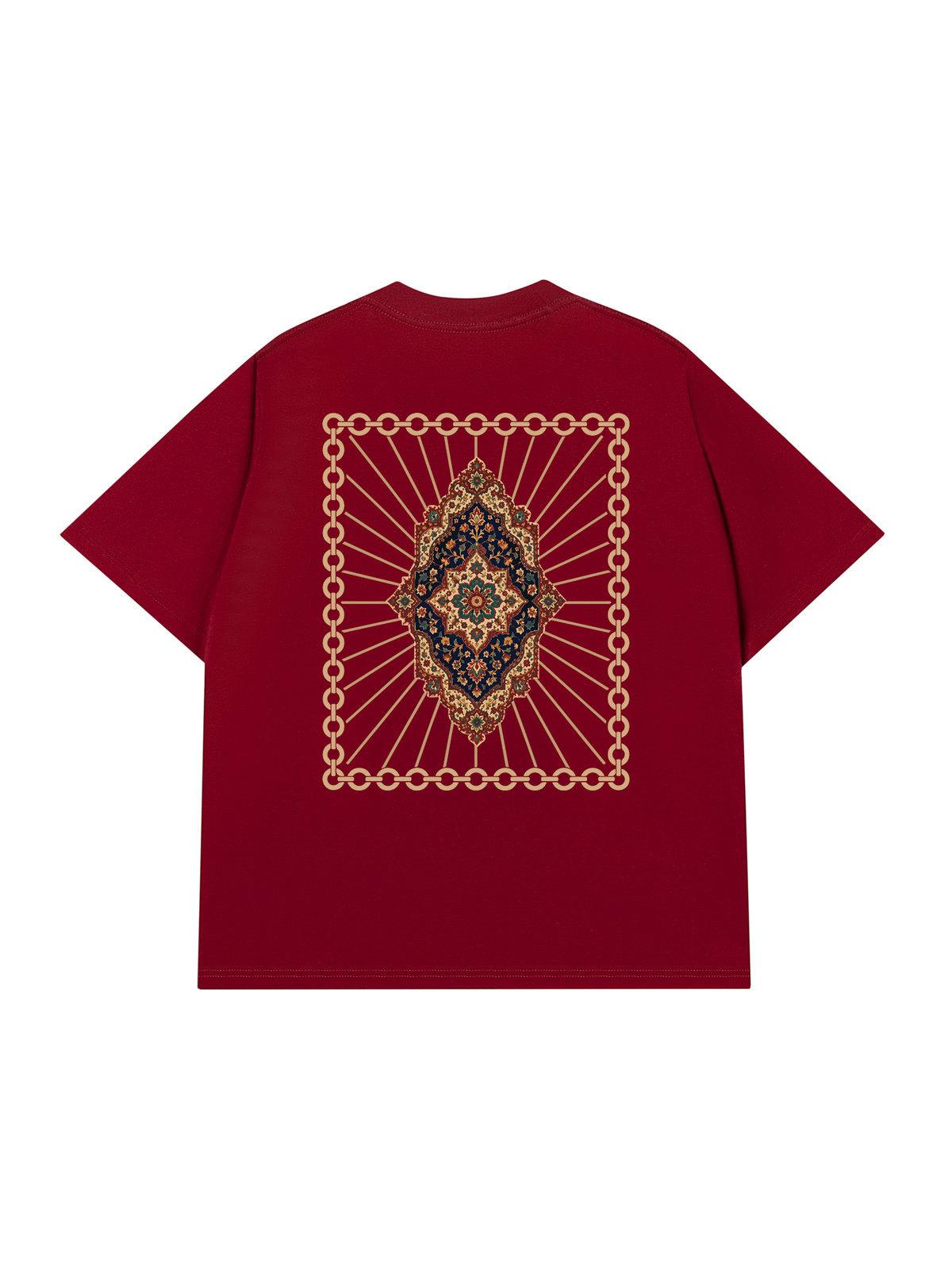 Áo Thun Relaxed Fit Persian Pattern