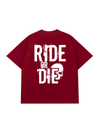 Áo Thun Relaxed Fit Skull Ride Or Die