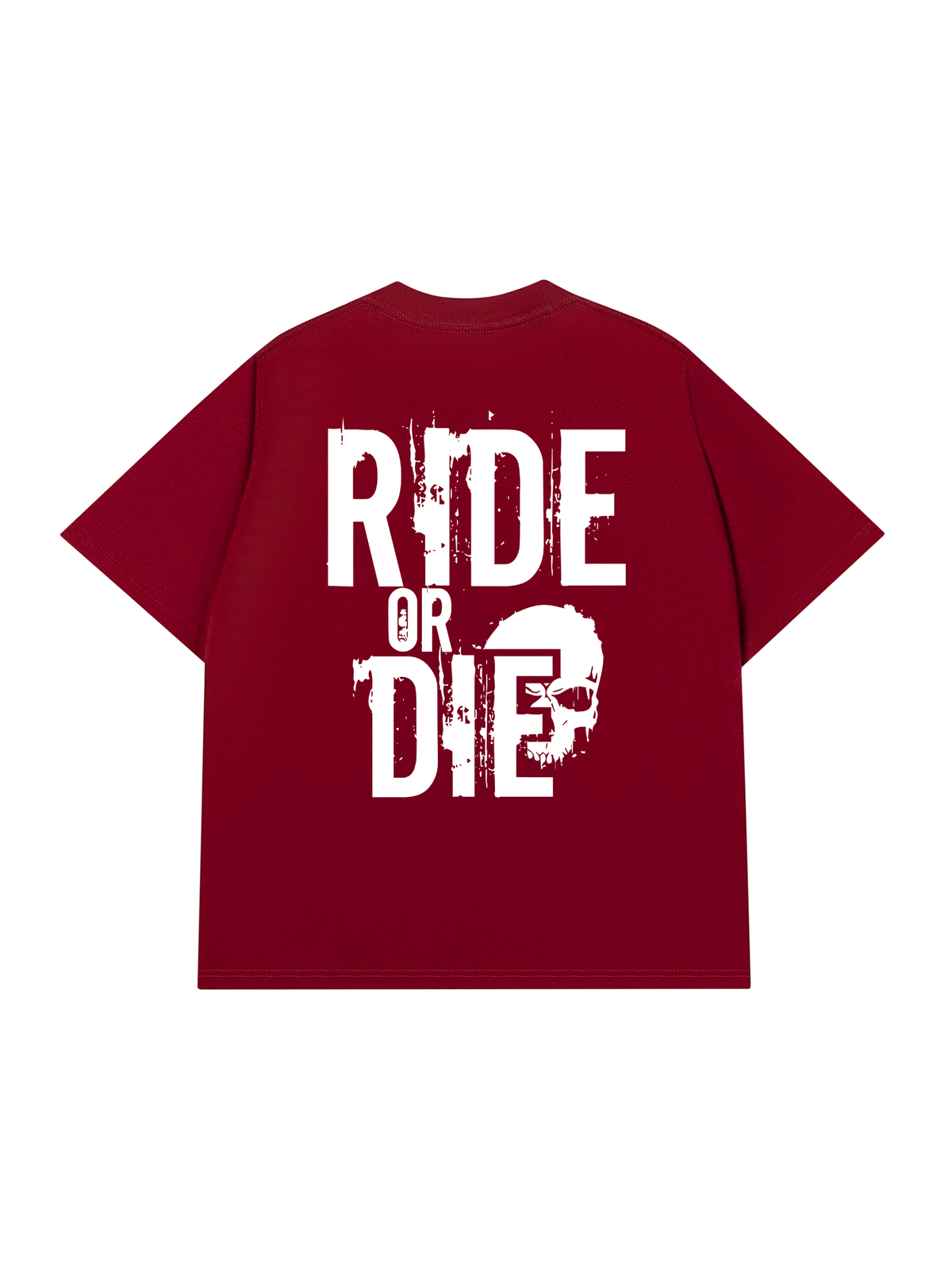 Áo Thun Relaxed Fit Skull Ride Or Die