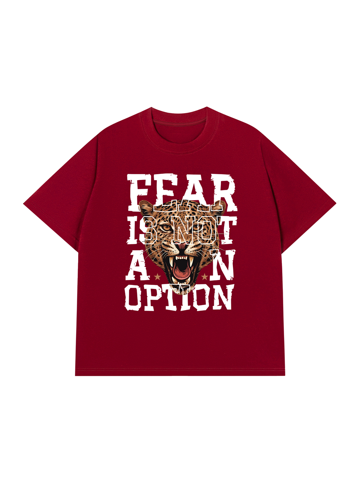 Áo Thun Relaxed Fit Fear Is Not An Option