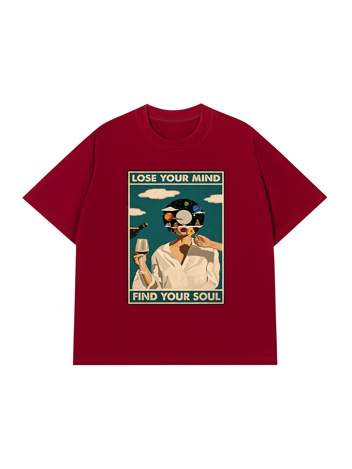 Áo Thun Relaxed Fit Lose Your Mind